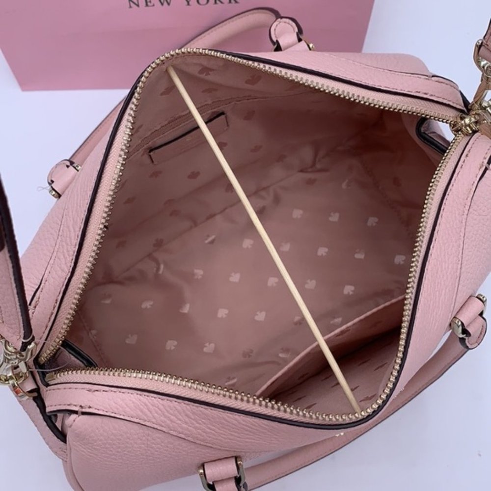 Kate Spade Mimi Satchel Rose Smoke - Picture 14 of 16